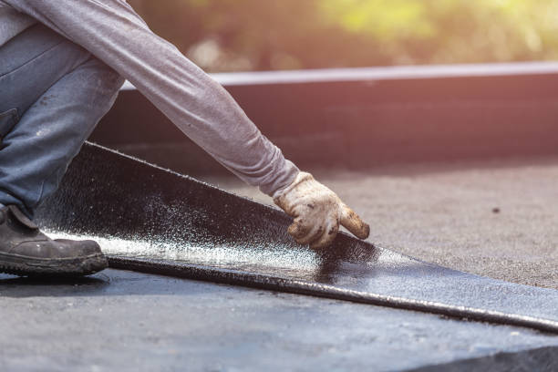 Professional Emergency Waterproofing technician working in Independence, WI